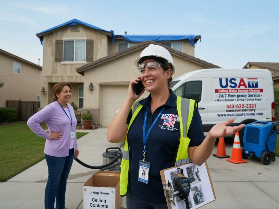 Ceiling Water Damage Restoration Red Rock, OK FAQs
